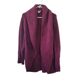 Ava & Viv Burgundy Cocoon Cardigan Sweater Size 3X